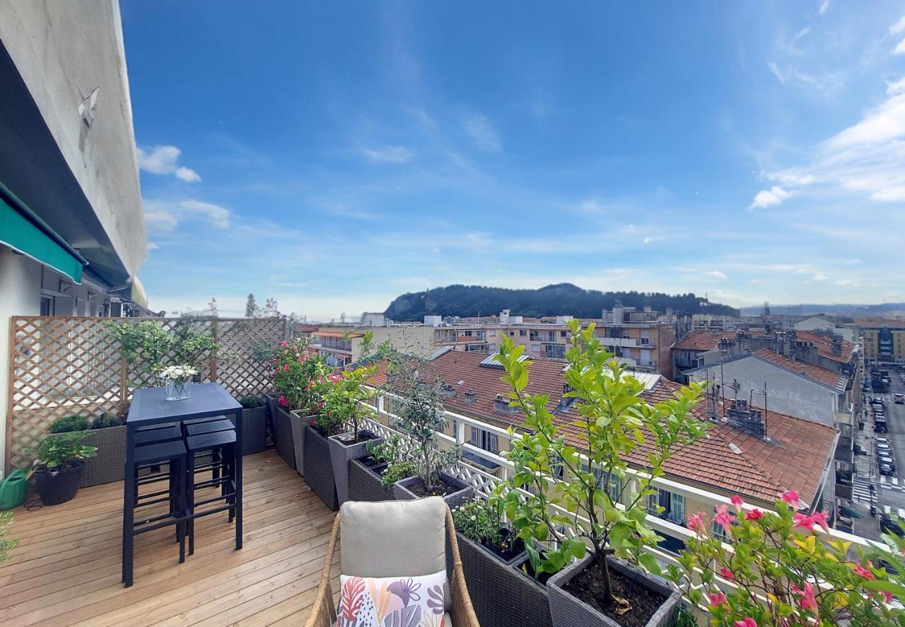 Nestor&jeeves - Sun Deck Terrace - Floor Apartment Nice